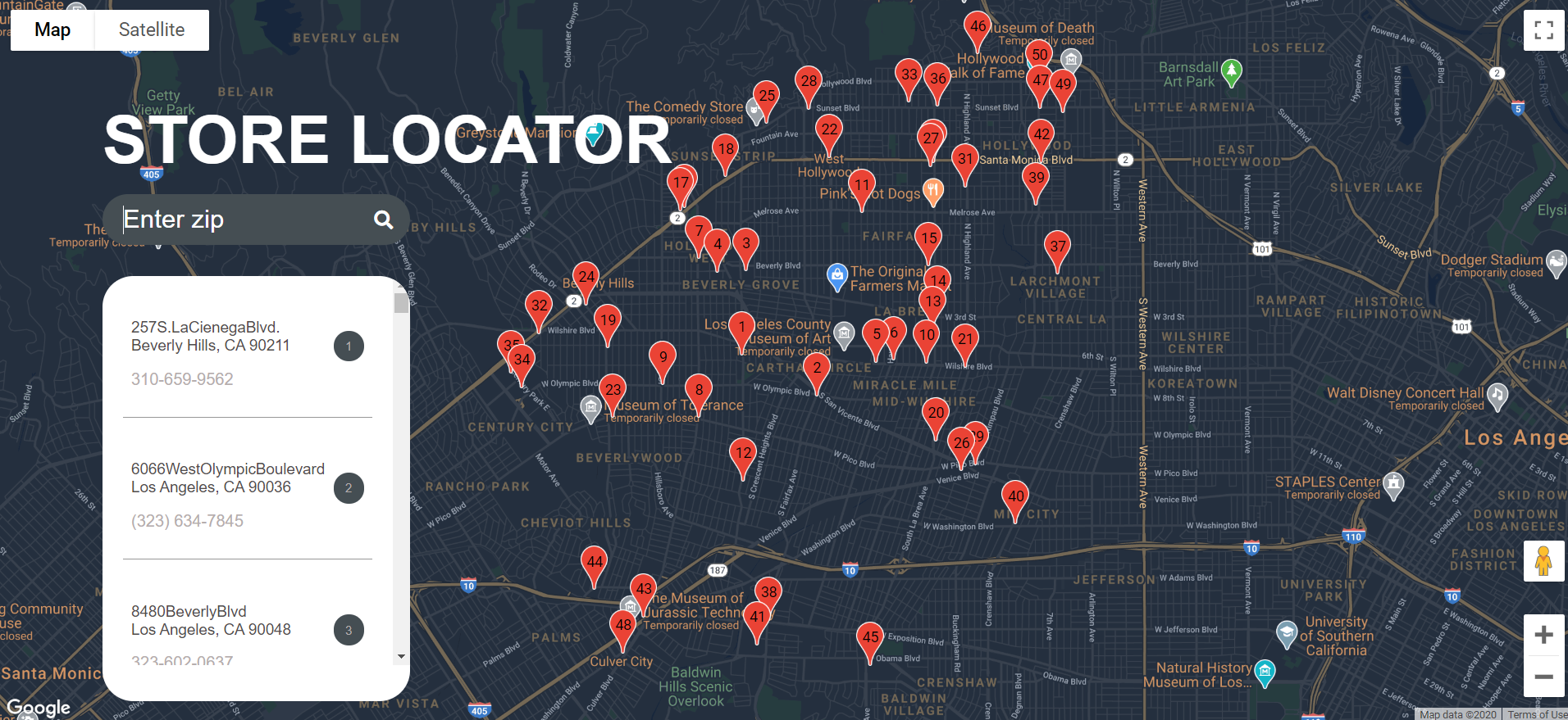Google Maps Project
