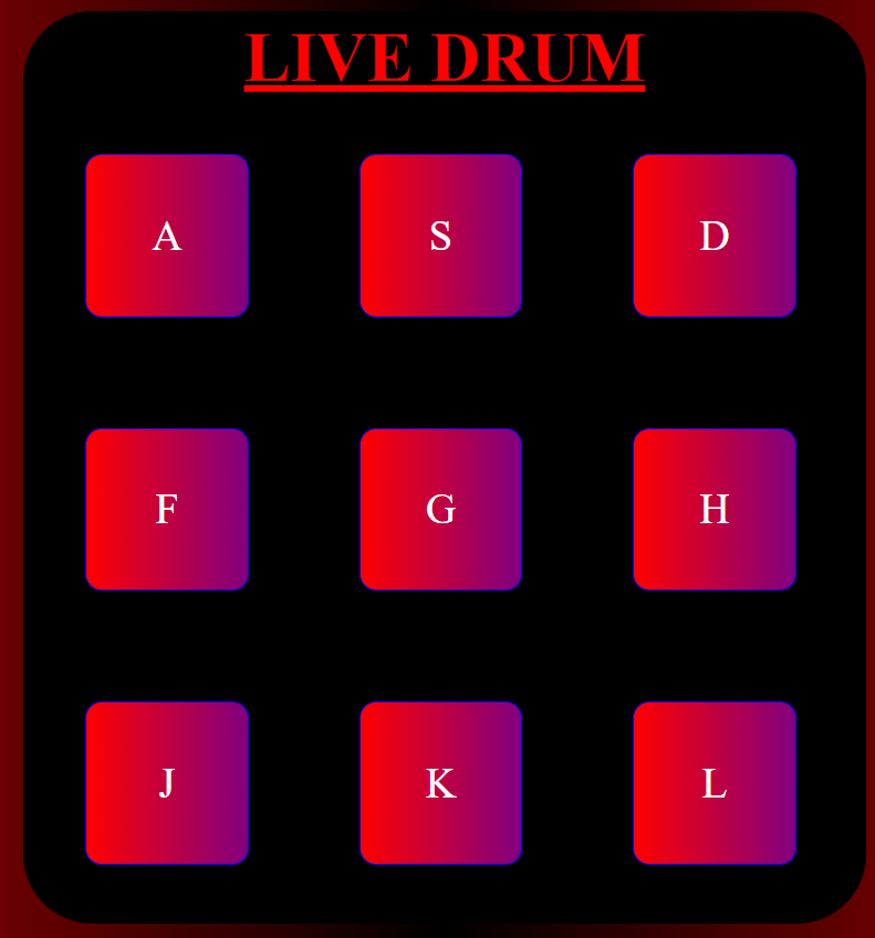 Live Keyboard Drum